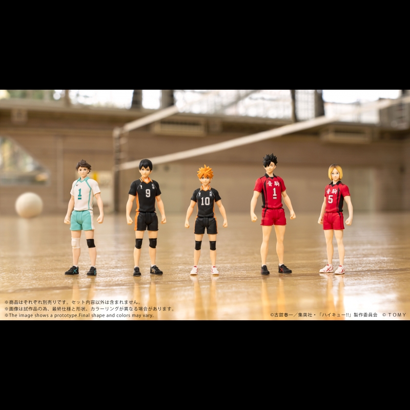 COLLEKAZARO HAIKYU!! Shoyo Hinata + Tobio Kageyama + Tohru Oikawa + Tetsuro Kuroo + Kenma Kozume (bundle)